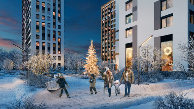 Квартиры в ЖК "Level Лесной" на официальном сайте