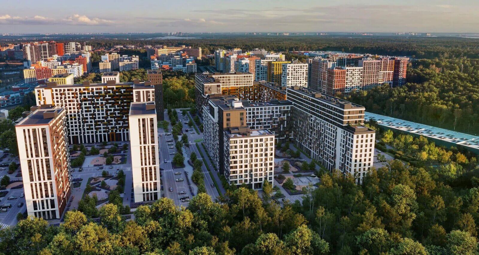 Квартиры в ЖК "Левел Лесной" на официальном сайте