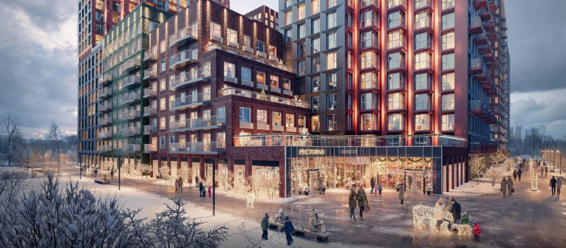 Квартиры в ЖК "Руставели, 14" на официальном сайте