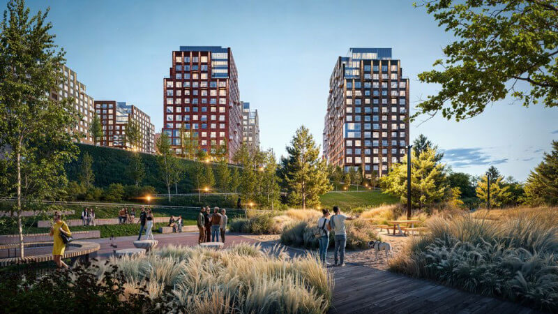 Квартиры в ЖК "Бунинская набережная" на официальном сайте