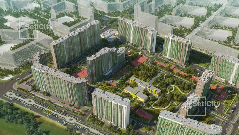 Квартиры в ЖК "GreenЛандия" на официальном сайте