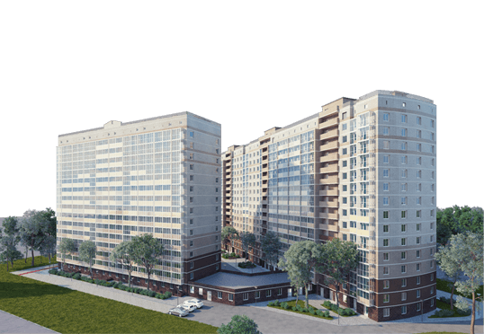 Квартиры в ЖК "Прибрежный" на официальном сайте