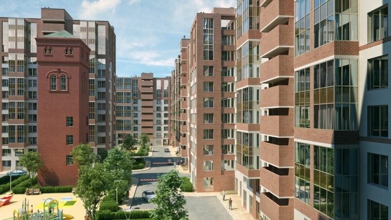 Квартиры в Дом на излучине Невы на официальном сайте